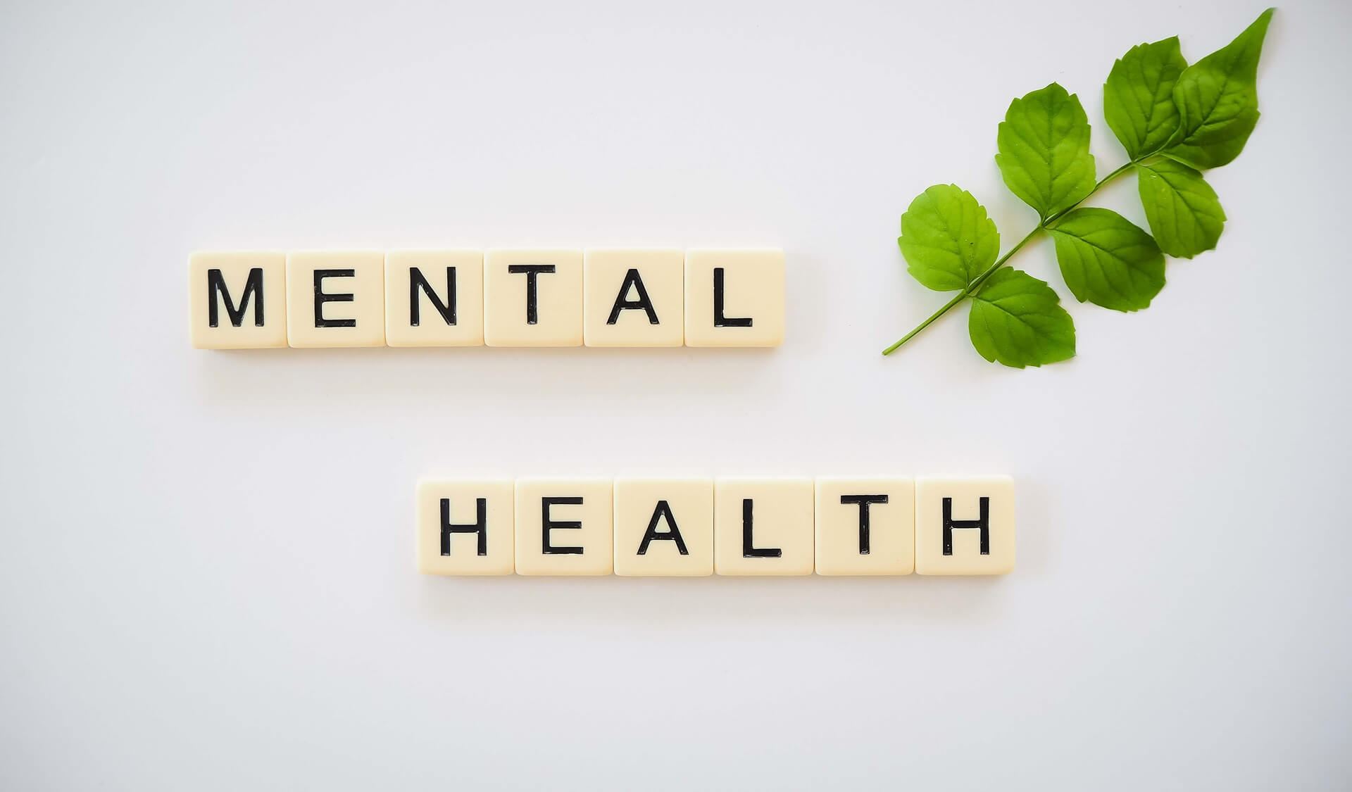 Das Wort "Mental Health"